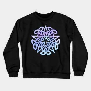 Pentagram. Celtic knot Crewneck Sweatshirt